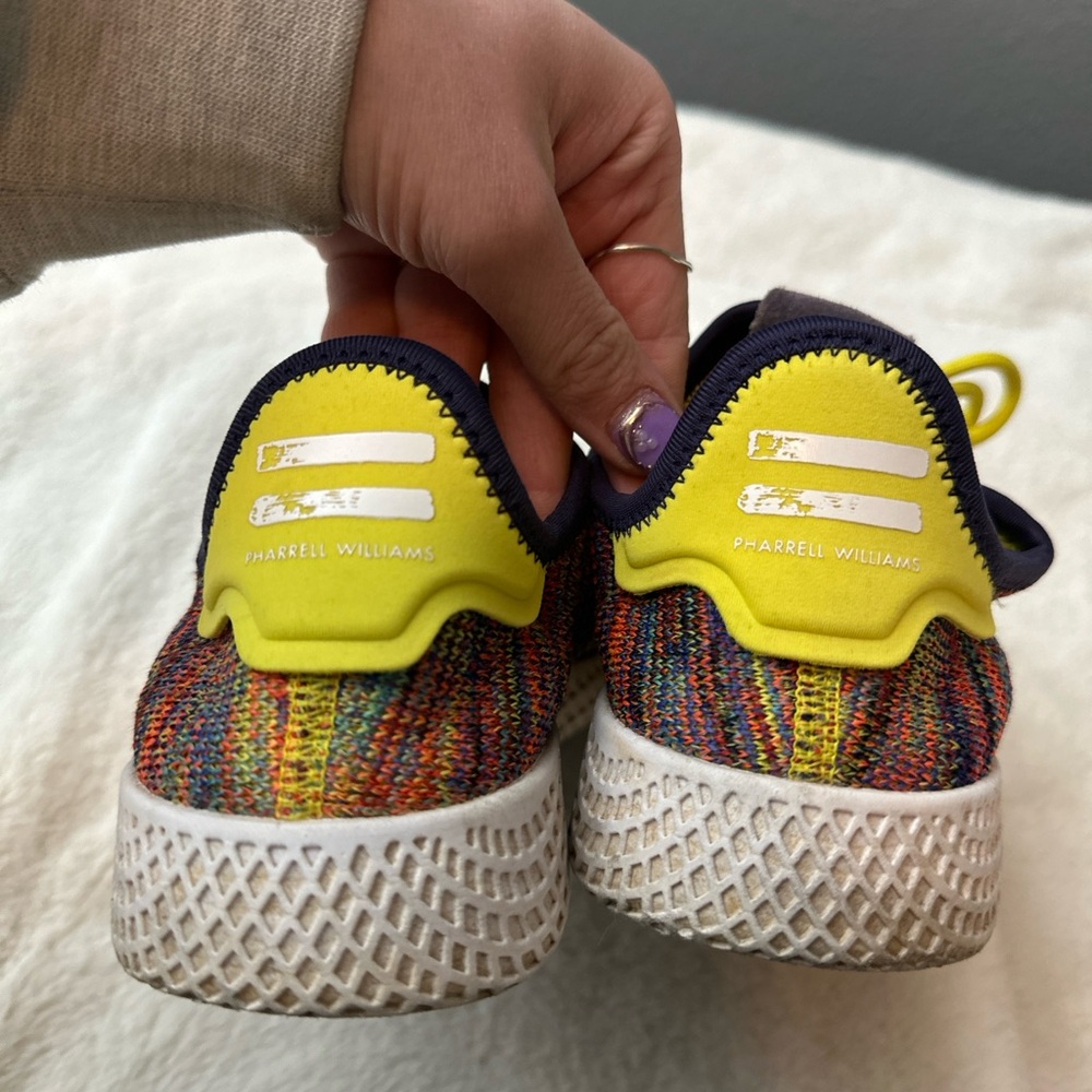 Adidas x Pharrell Williams hu multi color sneakers - Picture 3 of 7